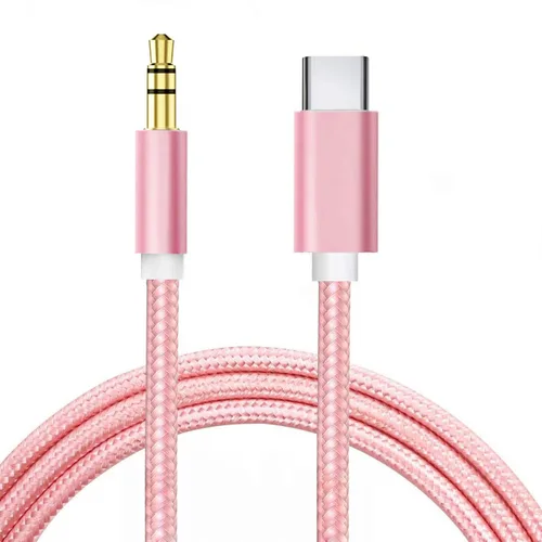 Vista 7 de Cable auxiliar USB C a 0.138 in compatible con iPhone 16/15 Series, iPad Pro, MacBook Air/Pro, Samsung Galaxy S24 S23 Ultra, Pixel 7, 6, 5, 4, 3, 2