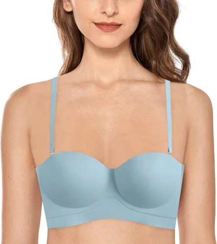 Vista 3 de Status of A Gift Sticky Bra D Pregnant with Twins Womens Bras 46B The Official Plus Size with Built in Bra