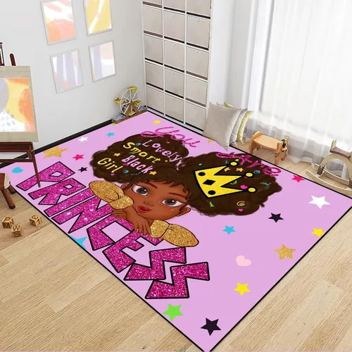 Vista 33 de Alfombra de gato para habitación de niñas, diseño de dibujos animados, decoración para dormitorio, bonita alfombra de área de gatos, alfombras