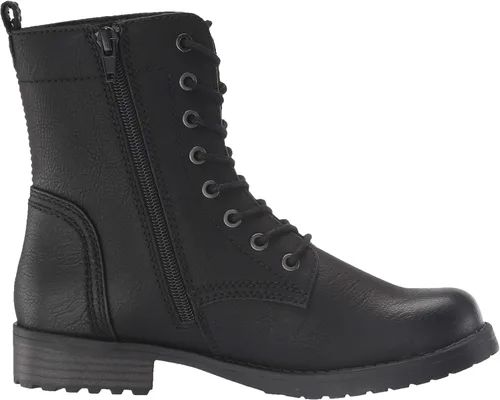 Vista 6 de Tienda Essentials - Botas de combate con cordones para mujer