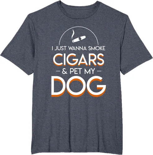 Vista 56 de Solo quiero fumar cigarros y mascotas a los amantes de los perros de mi perro, Negro, S
