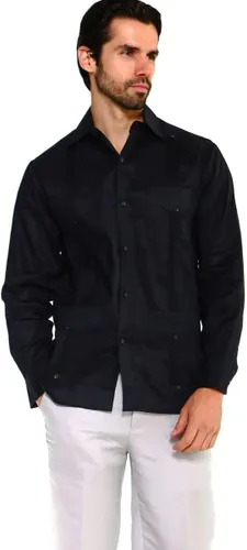 Vista 8 de Mojito Collection Guayabera de polialgodón de manga larga