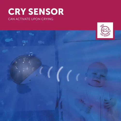 Vista 6 de Zazu Kids Proyector de música con luz nocturna para niños (Cody)