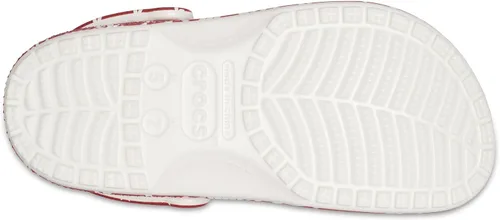 Vista 4 de Crocs Clogs Clásicos para Adultos, Gráficos Unisex, 9 mujer/7 hombre