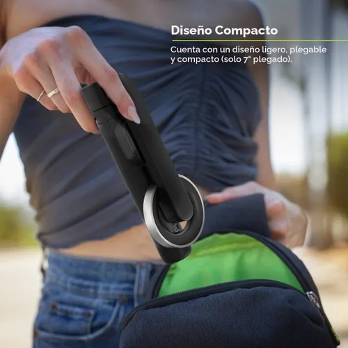 Vista 6 de PureGear Soporte de trípode magnético para selfie stick con control remoto inalámbrico, compatible con MagSafe para iPhone serie 17/16/15/14/13/12