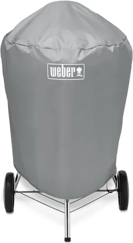 Vista 6 de Cobertor de parrilla a carbón vegetal Weber 7176 Weber 22" Premium Heavy‑Duty Polyester, UV & Water Resistant, Breathable Fabric with Secure