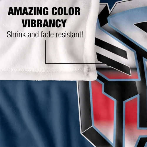 Vista 4 de Transformers Autobot Airbrush Logo Silky Touch Manta súper suave 36 x 58 pulgadas