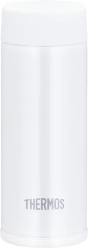 Vista 18 de Thermos Botella de agua, vaso de bolsillo aislado al vacío, 4.2 fl oz (4.1 fl oz), azul claro JOJ-120 LB (modelo de pequeña capacidad)