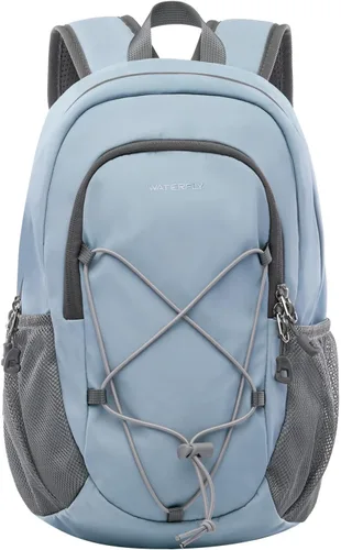 Vista 13 de WATERFLY Mochila de Senderismo Pequeña de 12L: Mochila de Día Ligera Bolsa de Viaje Camping Fitness Ciclismo Deportes al Aire Libre Mochila Diaria