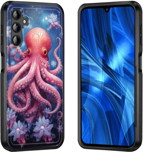 Vista 69 de para Galaxy A15 5G - Funda, [Prueba de caída de grado militar] Funda protectora resistente a golpes de uso pesado y resistente para Samsung Galaxy
