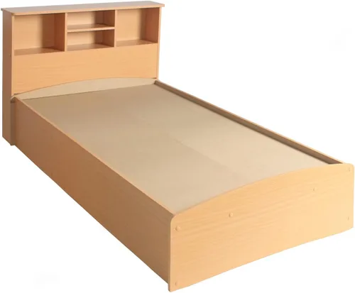 Vista 3 de Better Home Products Cama de madera California con capitanes individuales en haya Hayedo