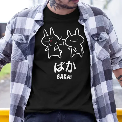 Vista 3 de Camiseta de anime japonés para hombre y mujer