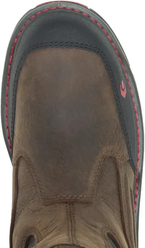 Vista 5 de Wolverine Overman Nano Toe - Botas de trabajo impermeables para hombre de 10 pulgadas