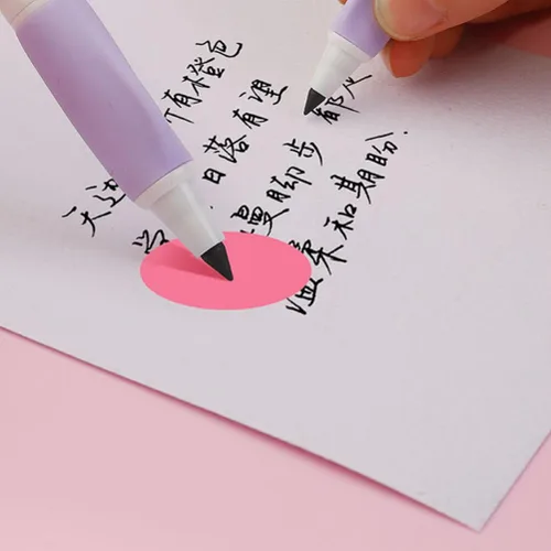Vista 4 de MAGICLULU Lápices de bocetos para estudiantes, lápices de escritura, lápiz de grafito, lápiz automático, para estudiantes, papelería, abdominales