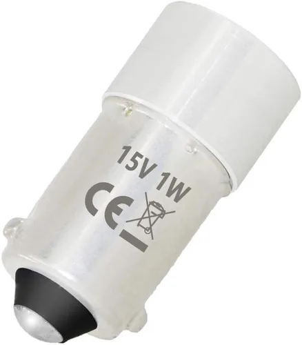 Vista 9 de BA9s Base LED Bulbs1W 3v BA9 LED antorcha mini lámpara de cabeza bombilla linterna 2 celdas C y D (blanco frío, 2 celdas C y D 3V)