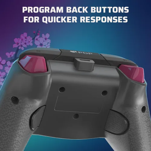 Vista 5 de PDP REMATCH GLOW Advanced Wired Controller Cherry Blossom For Xbox Series XS, Xbox One, & Windows 1011 PC