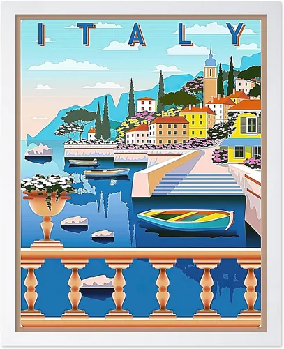 Vista 37 de Poster Master Póster de viaje vintage, impresión retro de playas de dunas - Arte de línea South Shore - Regalo para él, ella, amante de los viajes