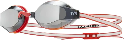 Vista 11 de TYR Youth Black Ops 140 EV Mirrored Racing Goggles - Competition Ready Swim Goggles with Wide Vision, Anti-Fog, UV Protection