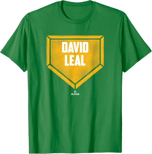 Vista 4 de Home Plate Gameday David Leal Prospect Baseball Fan Gear T-Shirt