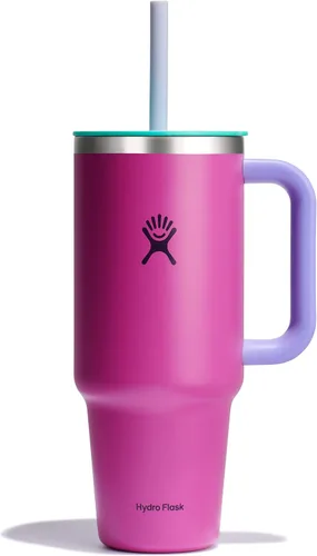 Vista 16 de Hydro Flask All Around - Vaso de viaje de 32 onzas, color morado degradado (Bayberry Ombre)