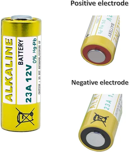 Vista 6 de SKOANBE 5PCS 23A 12V Batería alcalina A23 L1028 MN21 12Volts Batería