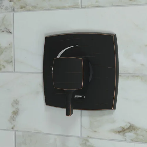 Vista 38 de hansgrohe Ecostat Classic 15769001 - Válvula de ducha de equilibrio de presión cromada