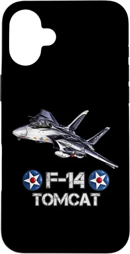 Vista 23 de Vintage F-14 Tomcat Fighter Jet Aviación Militar Estuche de Regalo para iPhone 17