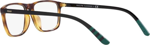 Vista 5 de Polo Ralph Lauren Ph2245u - Marco rectangular para gafas graduadas para hombre, Shiny HavanaDemo lente, 56 mm