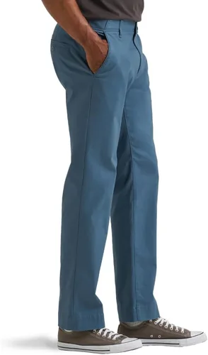 Vista 40 de Lee Extreme Motion Pantalón regular recto sin pliegues al frente para hombre