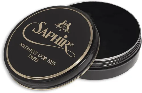 Vista 17 de SAPHIR Medaille d'Or Pate De Luxe - Esmalte de zapatos de cera natural para brillo de cuero Marrón medio