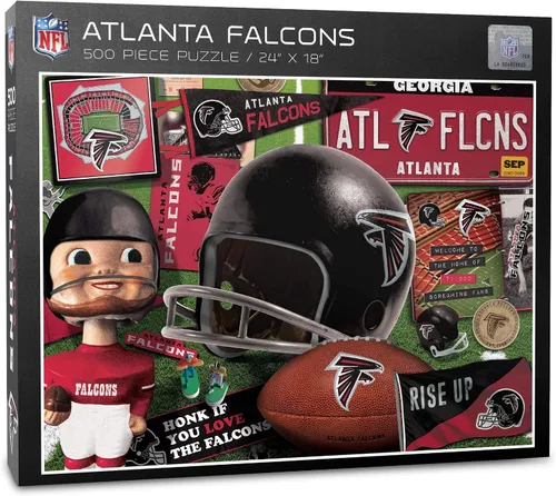 Vista 18 de YouTheFan - Rompecabezas serie retro NFL, 500 piezas