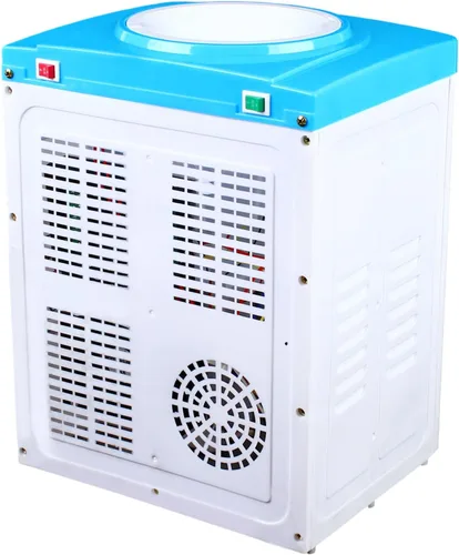 Vista 7 de Mini dispensador de enfriador de agua, dispensador de agua de carga superior para botellas de 1 a 5 galones, dispensador de agua fría/caliente de 3