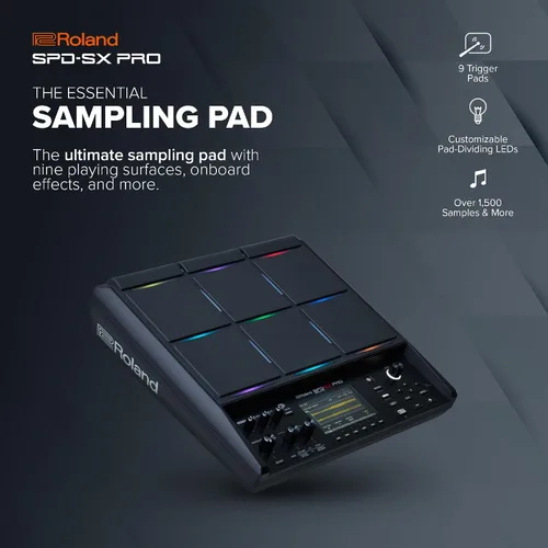 Vista 8 de Roland Almohadilla de muestreo SPD-SX Pro