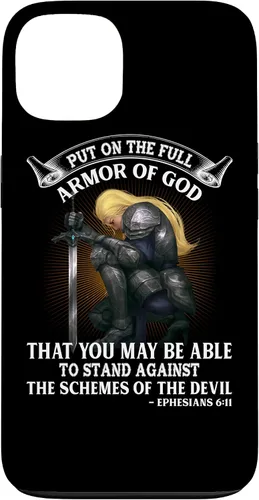 Vista 7 de Laying Down The Full Armor of God Case for iPhone 17