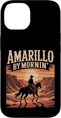 Vista 4 de Amarillo by Mornin Folk Style Western Country Music Case for iPhone 17