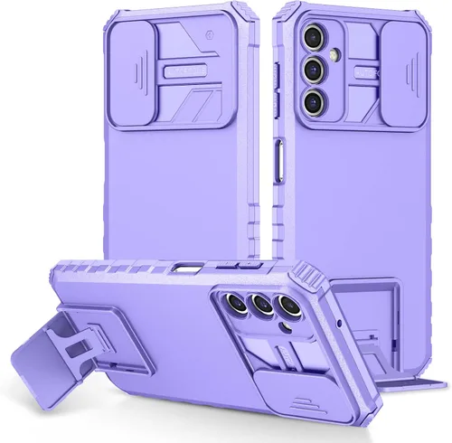 Vista 39 de Funda compatible con Samsung Galaxy M13 5G/A04 Dimensional Soporte Ventana Corredera Teléfono Móvil Funda Protectora a Prueba de Golpes para Samsung