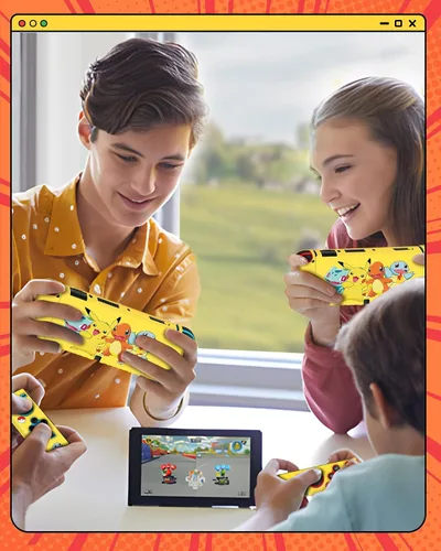 Vista 6 de Funda OLED para Nintendo Switch OLED con diseño de anime, diseño de dibujos animados, divertida, divertida, suave, delgada, protectora, acoplable
