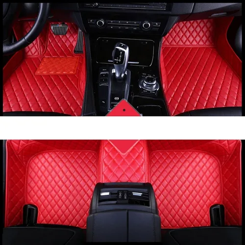 Vista 8 de Tapete de coche personalizado para Mazdas CX3 CX30 MX5, accesorios para pies (color beige)