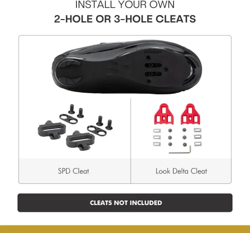 Vista 3 de Tommaso Pista SPD & Peloton Shoes for Women2 in 1Fit for Peloton, Road Bicycles & Most Indoor BikesInstall Your Own Delta or SPD Cleats Essential