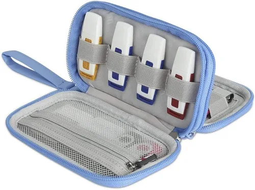 Vista 3 de Hallart - Funda para unidad flash USB, portátil, impermeable, bolsa de accesorios electrónicos para unidades flash USB, tarjetas SD, auriculares