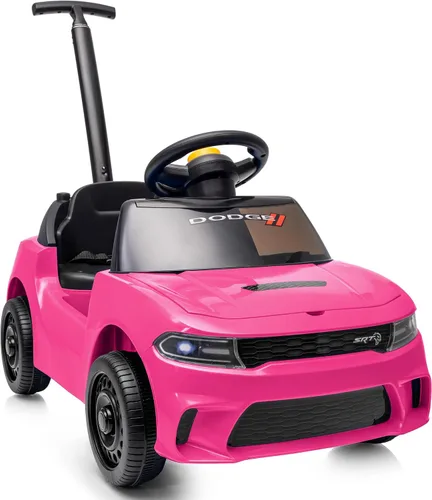 Vista 11 de Hikiddo Auto de Parachoques para Bebés, Auto de Parachoques Eléctrico de 6 V para Niños Pequeños con Control Remoto, Bluetooth - Púrpura Negro