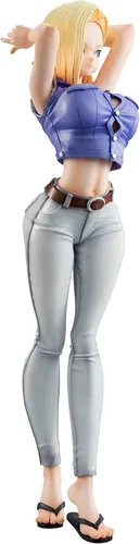 Vista 5 de Megahouse Dragon Ball DB Gals Android 18 Versión 3 Figura de PVC