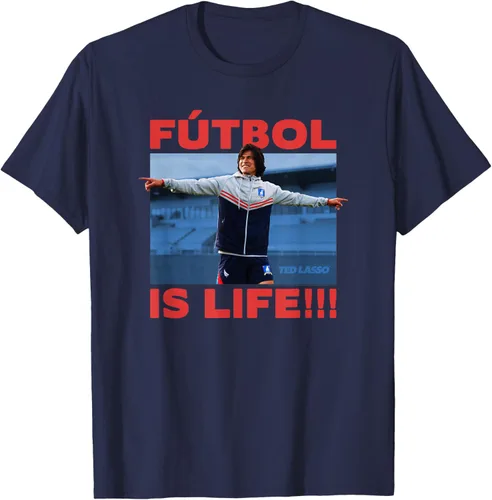 Vista 6 de Ted Lasso Dani Rojas Futbol is Life - Camiseta talla S Negro