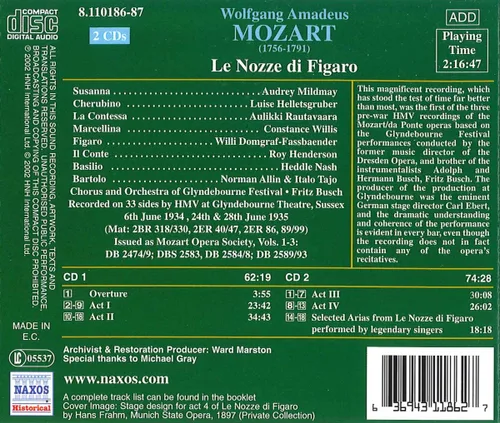 Vista 2 de Le Nozze Di Figaro