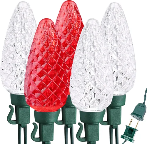 Vista 13 de Brizled - Luces de Navidad C9 para decoraciones navideñas al aire libre