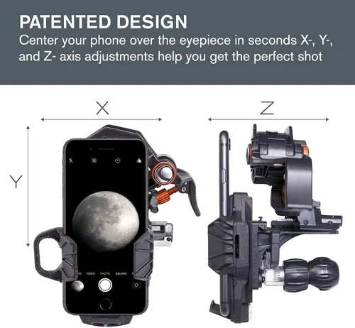 Vista 6 de Celestron Paquete de adaptador de ocular y smartphone