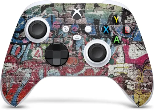 Vista 6 de GNG Graffiti Skins Compatible with Xbox Series X Console Decal Vinal Sticker + 2 Controller Set
