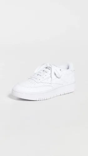 Vista 2 de Reebok Tenis dobles Club C para mujer, Transparente