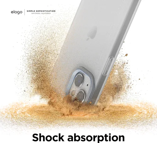 Vista 6 de elago Funda Glide Armor diseñada para iPhone 13, protección contra caídas, cubierta de TPU protectora a prueba de golpes, piezas mejoradas a prueba