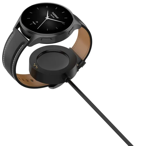 Vista 4 de FitTurn Cable de carga compatible con Xiaomi Watch S2 42/1.811 in Cargador de reloj inteligente, cable de soporte de base de carga USB de repuesto